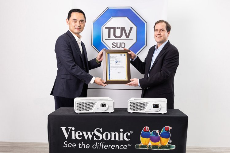 Máy chiếu LED ViewSonic X1 và X2 đạt chứng nhận TÜV SÜD Low Blue Light