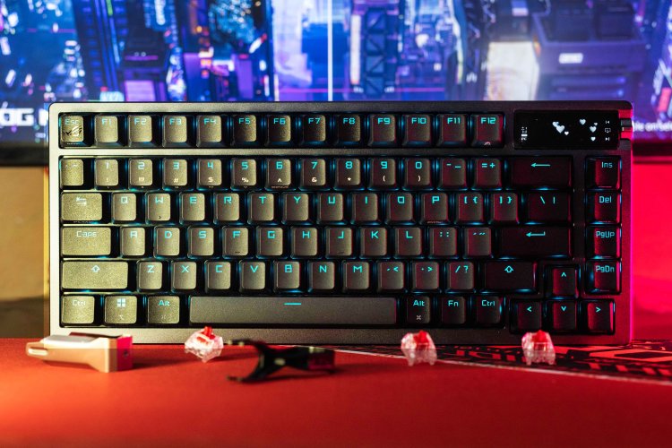 'Trên tay' bàn phím gaming ROG Azoth: Đẹp, tùy biến tốt
