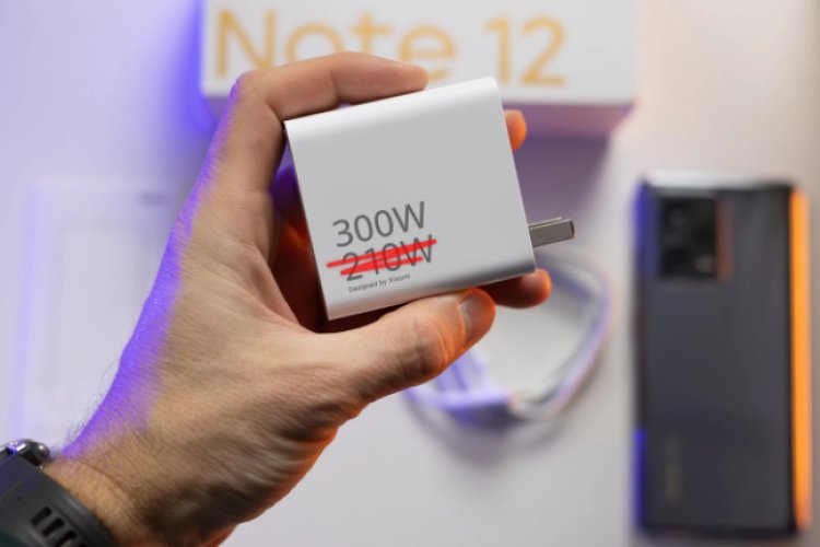 Redmi trình làng siêu công nghệ sạc siêu nhanh 300W