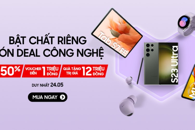 Tại sao Ngày Siêu Thương Hiệu Samsung trên Lazada năm 2023 lại hấp dẫn?