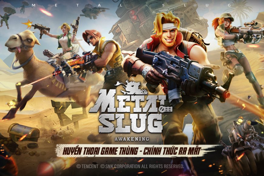 'Rambo lùn' - Metal Slug: Awakening xuất chiến
