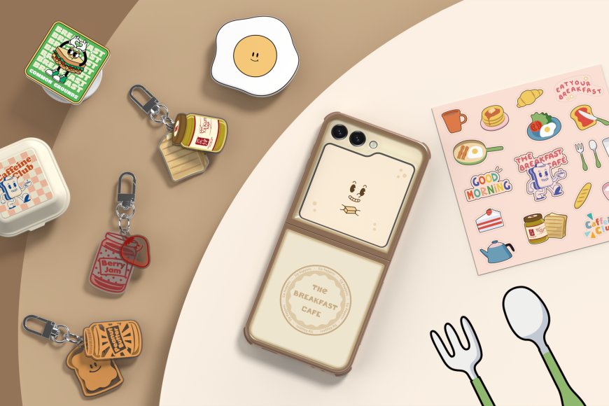 Galaxy Z Flip5 và bộ sưu tập The Breakfast Café độc quyền