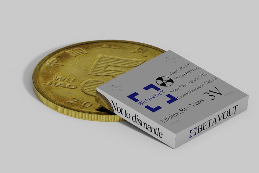 Pin hạt nhân tí hon, dùng 50 năm mới phải sạc lại