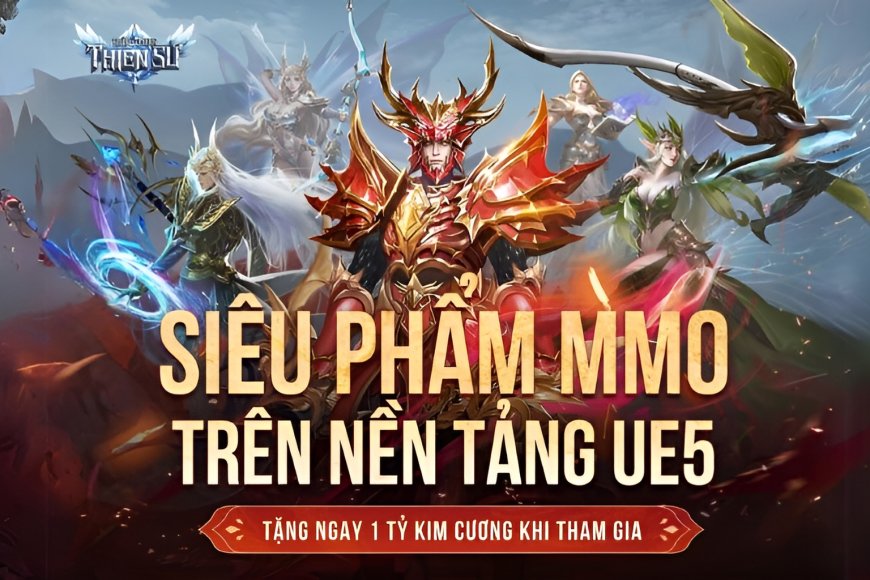 Thánh Quang Thiên Sứ mở đăng ký sớm, tặng iPhone 15 cho game thủ