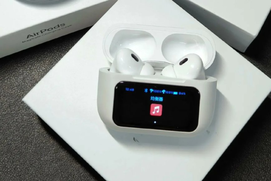 Tai nghe Trung Quốc giống AirPods Pro, có thêm màn hình cảm ứng
