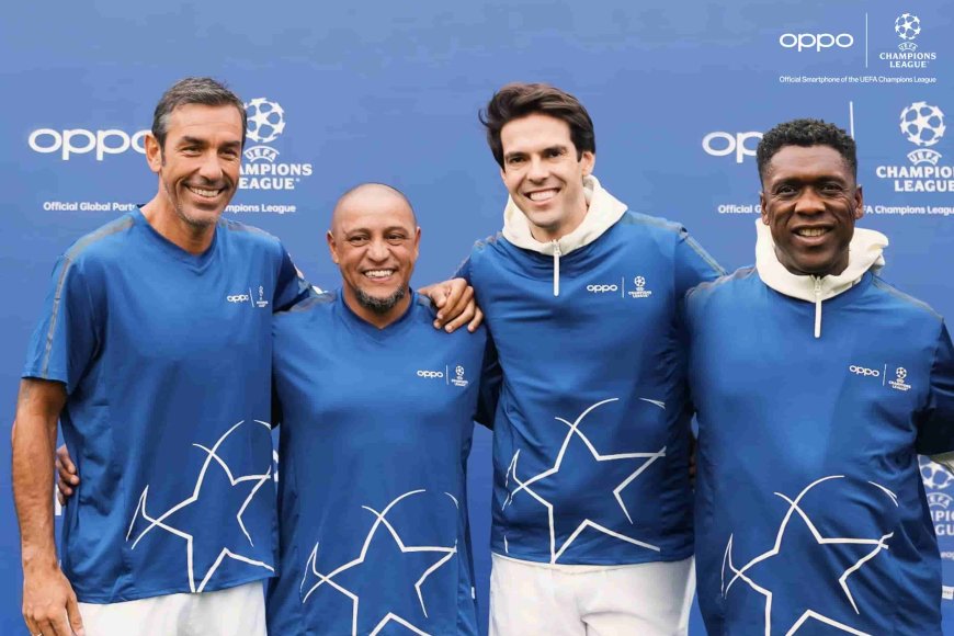 OPPO ghi lại những khoảnh khắc đáng nhớ tại Chung kết UEFA Champions League 2024