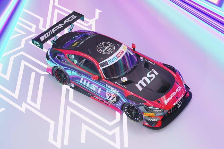 MSI hợp tác cùng đội đua Mercedes-AMG Team Craft-Bamboo Racing