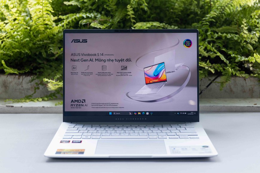 ASUS tung Vivobook S 14 chạy vi xử lý AMD