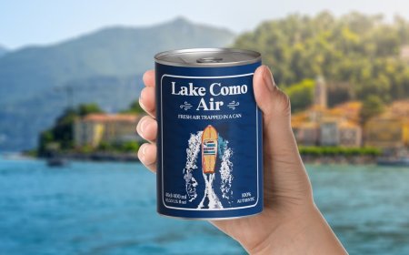 Italy bán không khí đóng lon