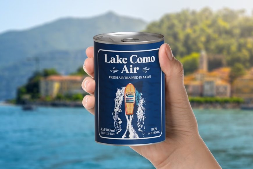 Italy bán không khí đóng lon