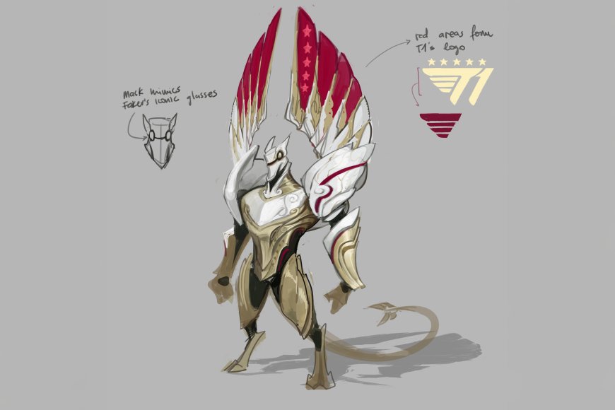 Trang phục T1 Galio fanmade gây ấn tượng