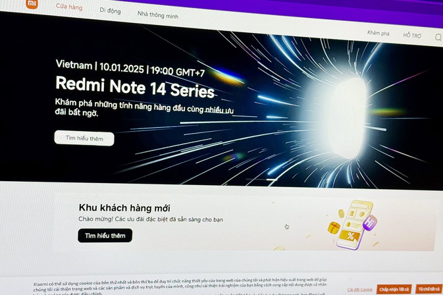 Xiaomi ra mắt website bán hàng trực tuyến Mi.com tại Việt Nam