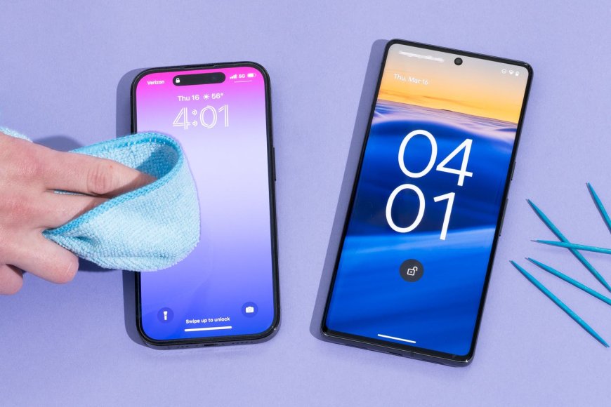 Vệ sinh smartphone đúng cách để đón Tết