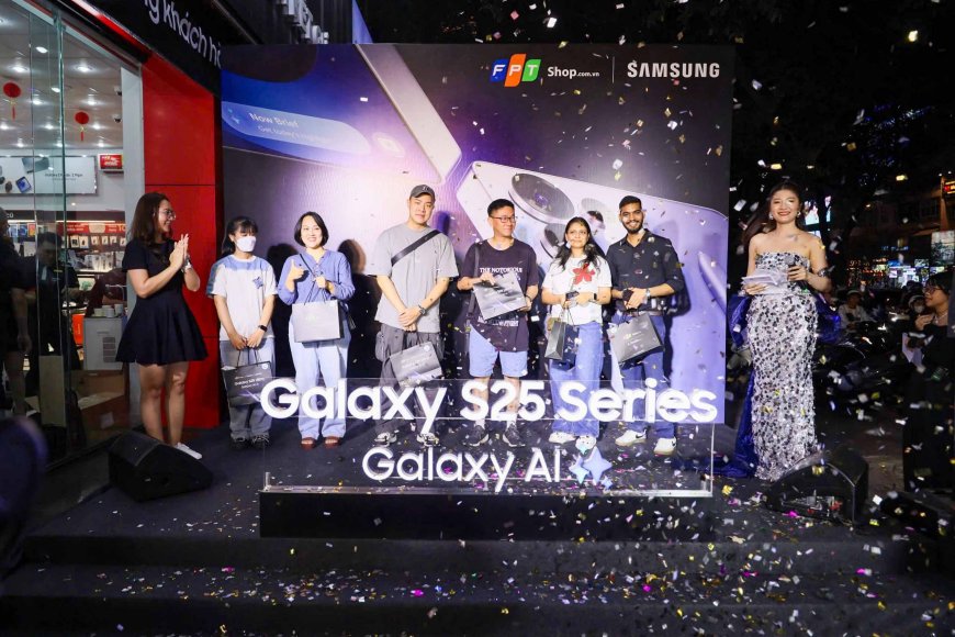 Samsung Galaxy S25 series đã lên kệ tại FPT Shop