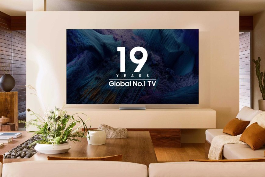 Samsung đánh dấu 19 năm liên tiếp dẫn đầu thị trường TV toàn cầu