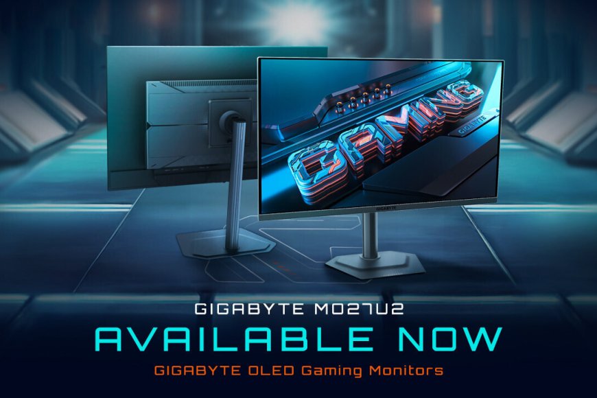 GIGABYTE ra mắt màn hình chơi game MO27U2 4K 240 Hz QD-OLED