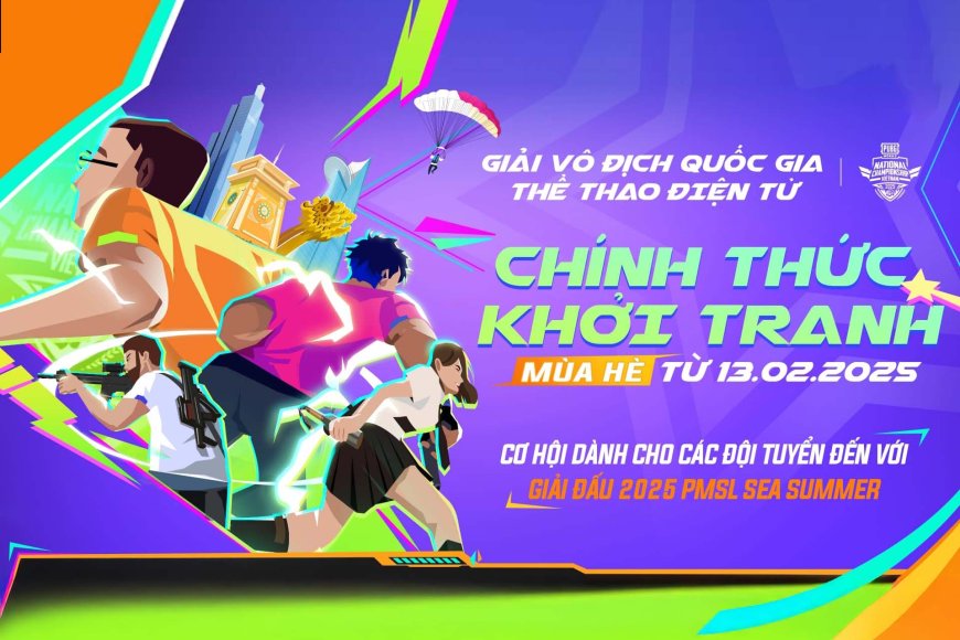 Giải Vô địch Quốc gia PUBG Mobile 2025 khởi tranh
