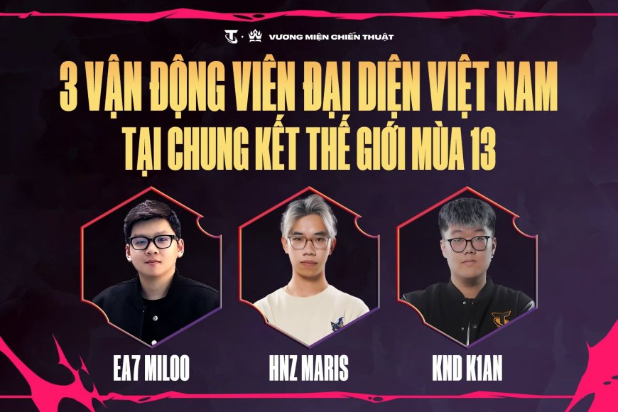 3 đại diện Việt Nam sở hữu tấm vé đến giải Vô địch thế giới ĐTCL