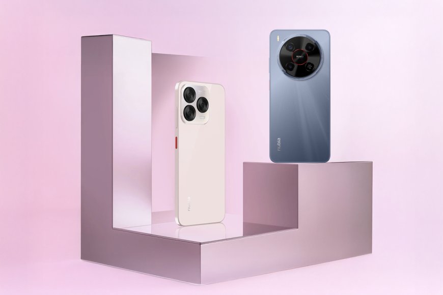 ZTE giới thiệu bộ đôi nubia V70 Design và nubia V70 Max