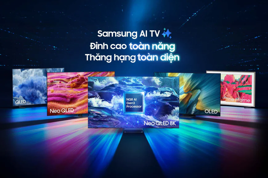 Samsung ra mắt thế hệ AI TV 2025
