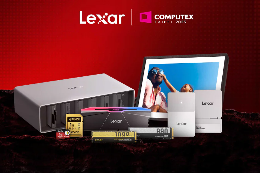 Lexar ra mắt dải sản phẩm mới tại COMPUTEX 2025