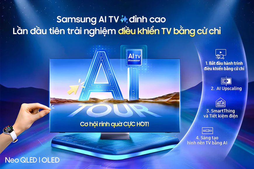 Vision AI Tour 2025: Samsung giới thiệu loạt tính năng mới trên TV