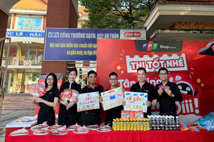 FPT Shop tiếp sức sĩ tử vượt vũ môn trong kỳ thi tốt nghiệp THPT 2025