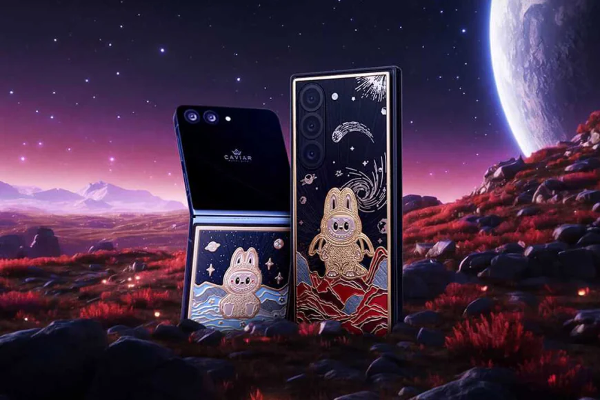 Caviar tung Galaxy Z Fold7 và Z Flip7 phiên bản Labubu siêu sang