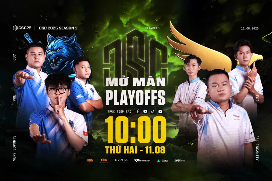 Những khoảnh khắc đáng nhớ tại Playoffs CSC 2025 mùa 2