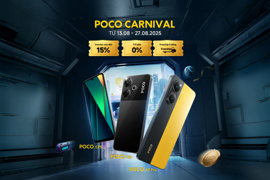 POCO khởi động chiến dịch POCO Carnival 2025