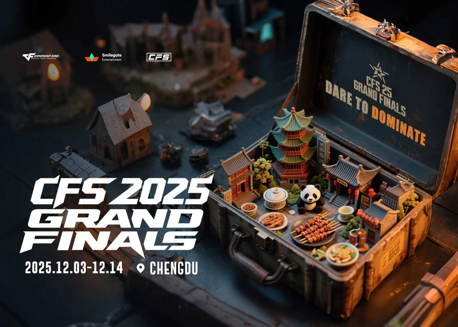 Các đại diện CFS 2025 Grand Finals sẵn sàng khuấy đảo Thành Đô