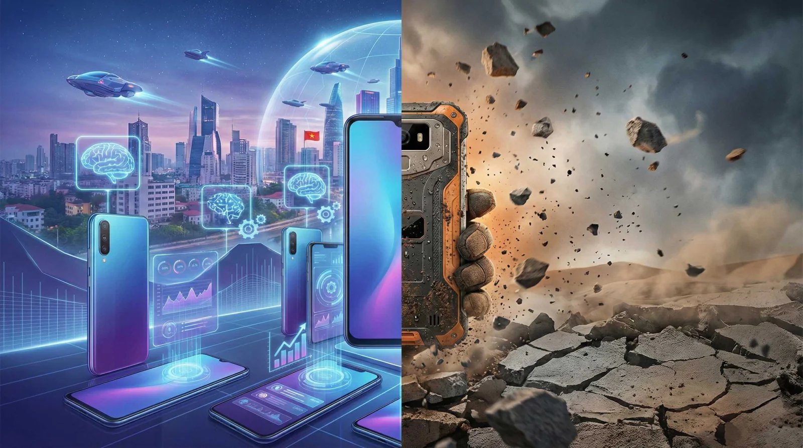 Thị trường smartphone Việt Nam đầu năm 2026: AI và thiết bị bền bỉ định hình cuộc chơi