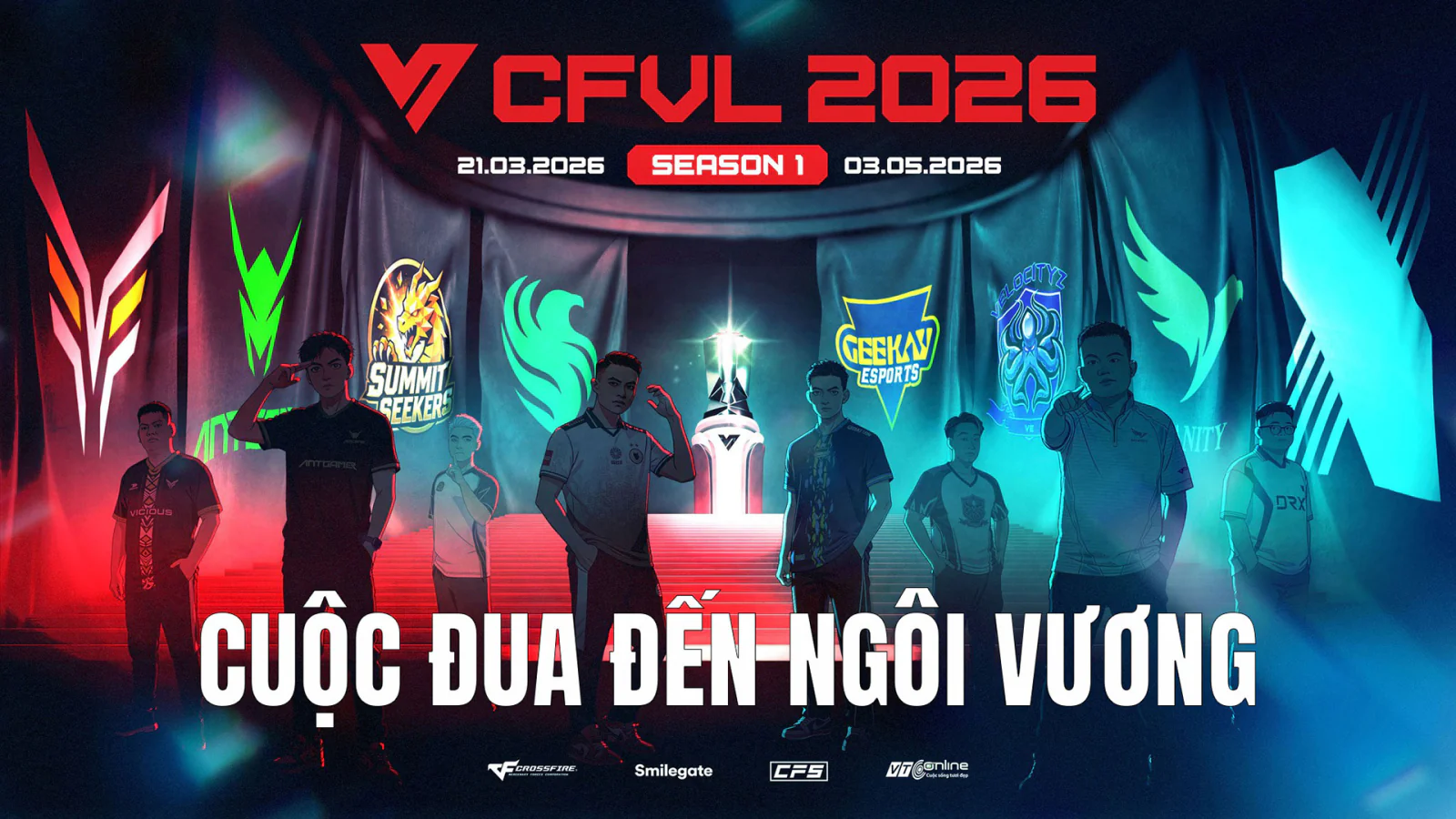 CFVL 2026 mùa 1 khởi tranh: Cuộc đua đến ngôi vương
