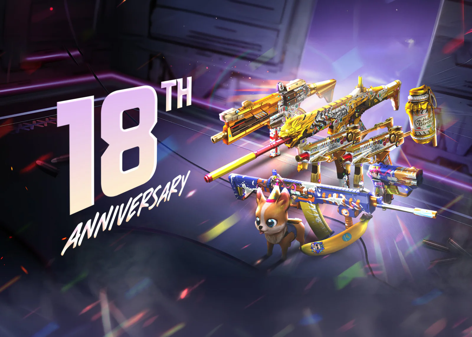 Đột Kích mừng hành trình 18 năm với bộ đôi Kho Báu Hoàng Gia 18th Anniversary