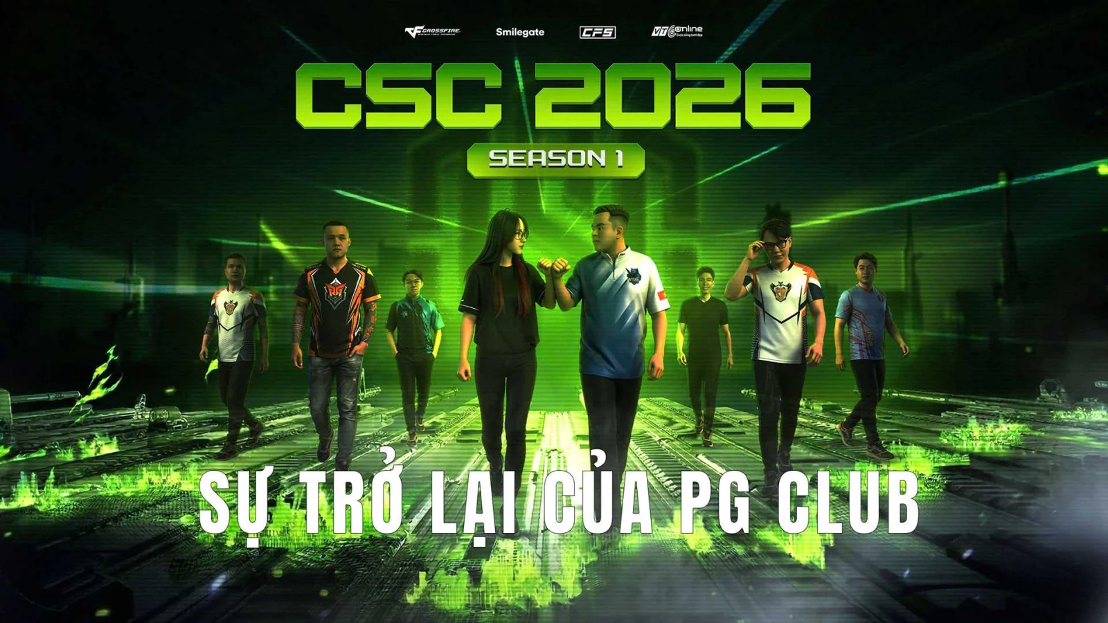 CSC 2026 mùa 1: Binh đoàn PG và hành trình trở lại sân khấu lớn