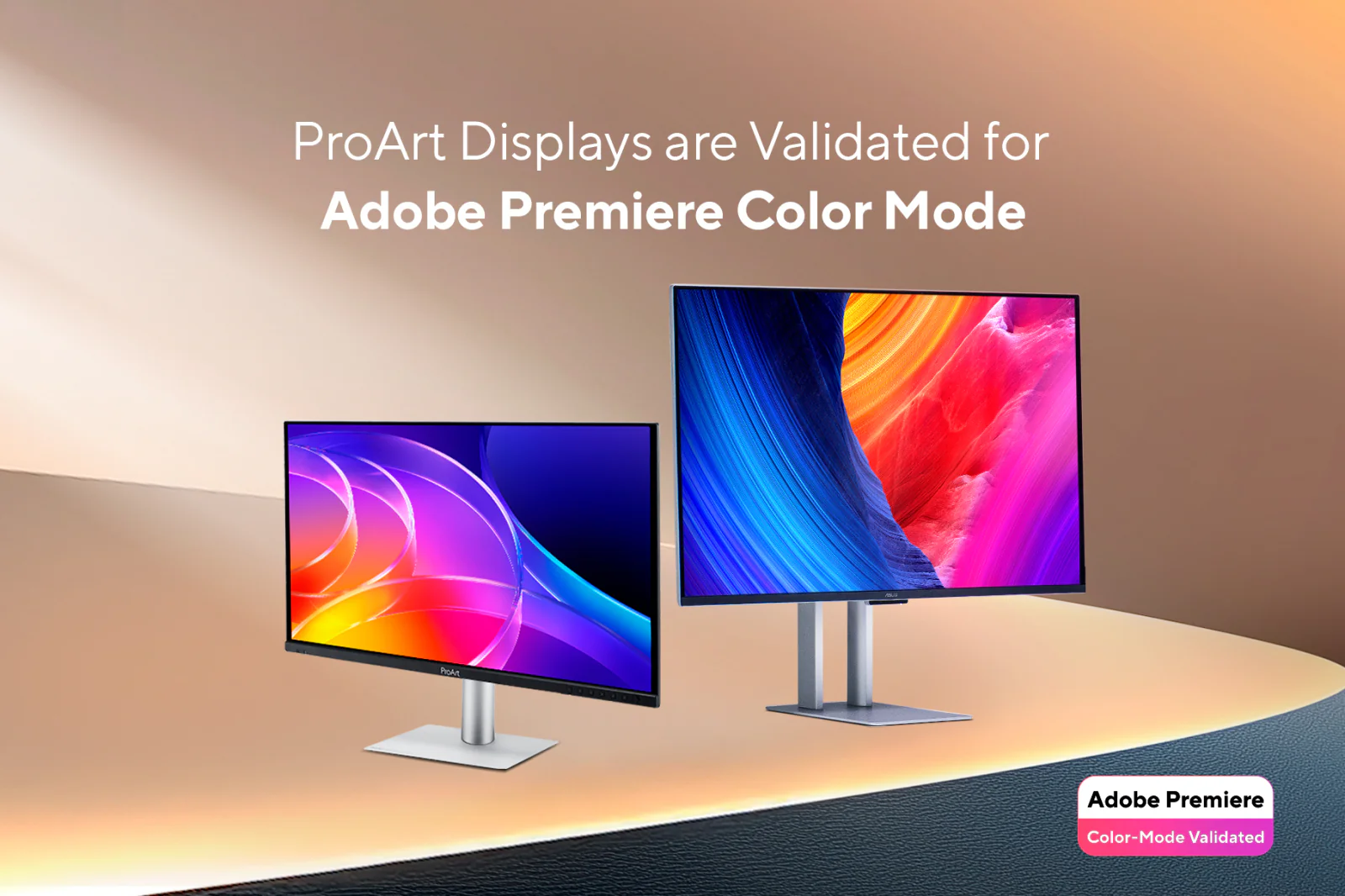 ASUS hợp tác với Adobe cho dòng màn hình ProArt