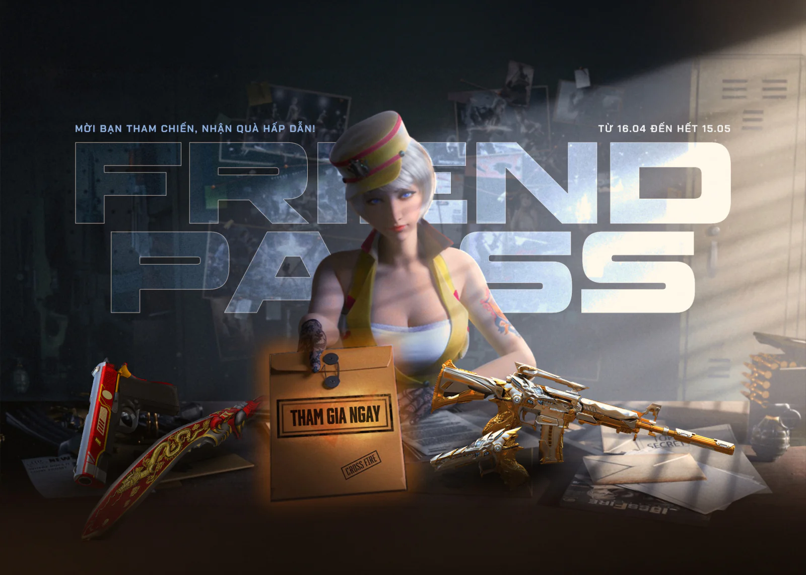 Game thủ Đột Kích rộn ràng đón quà khủng tại Friend Pass Big Season 2026