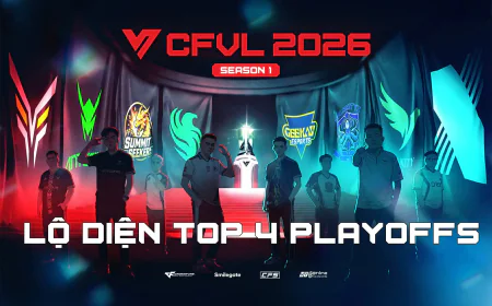 CFVL 2026 mùa 1 xác định top 4 Playoffs, cuộc đua ngôi vương bước vào giai đoạn quyết định