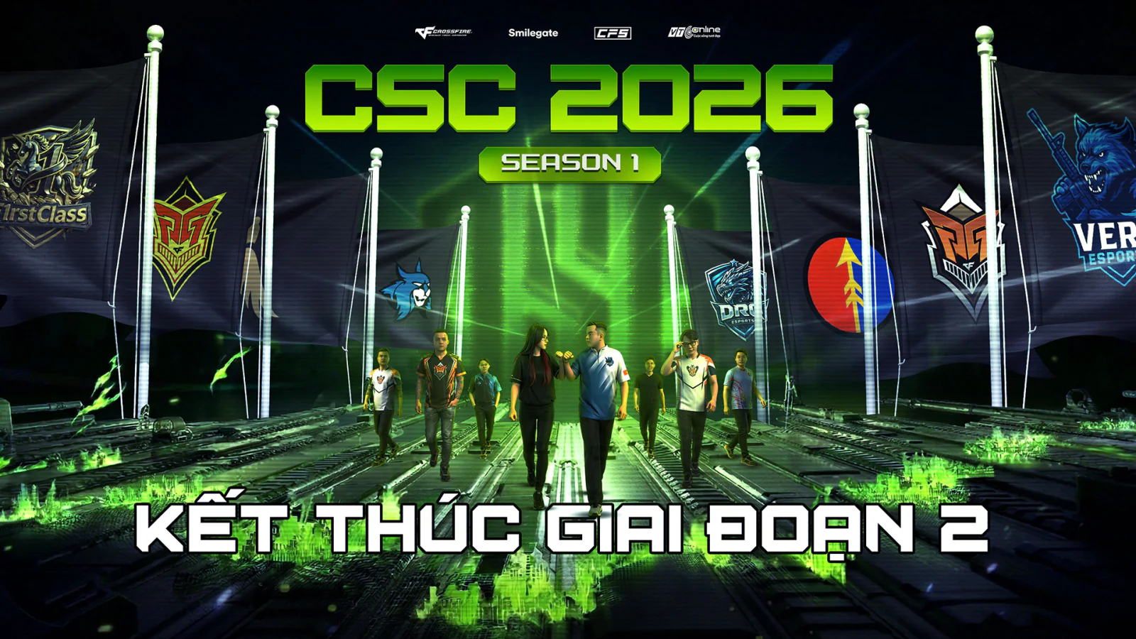 CSC 2026 mùa 1: VeryBlue.RT tạo địa chấn, vòng Playoffs nóng lên với thể thức mới