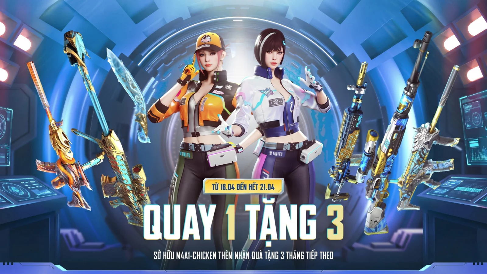 Game thủ Đột Kích nhận ưu đãi lớn với QCMM M4A1 Chicken