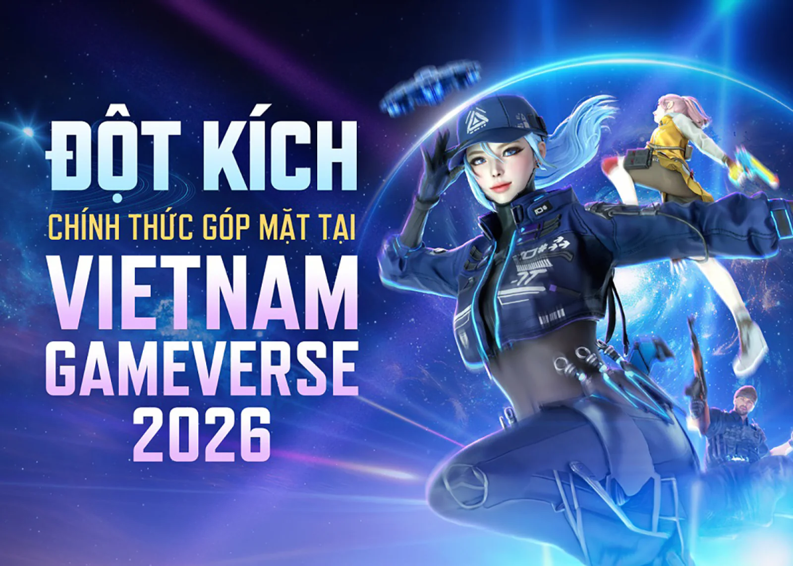 Tham gia Vietnam GameVerse 2026, goPlay mang đến tượng đài Đột Kích và làn gió mới Cats & Soup