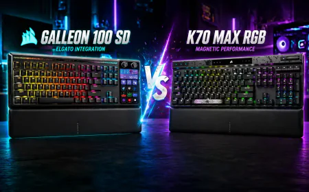 So găng CORSAIR GALLEON 100 SD và K70 MAX RGB