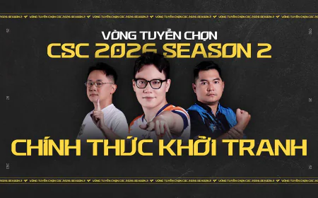 Vòng tuyển chọn CSC 2026 mùa 2 mở đăng ký