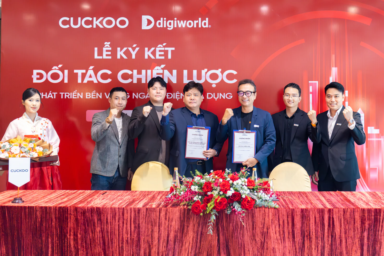 Digiworld và CUCKOO đẩy mạnh hợp tác tại Việt Nam