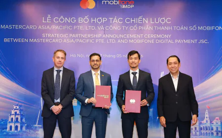 Mastercard và MobiFone công bố hợp tác chiến lược