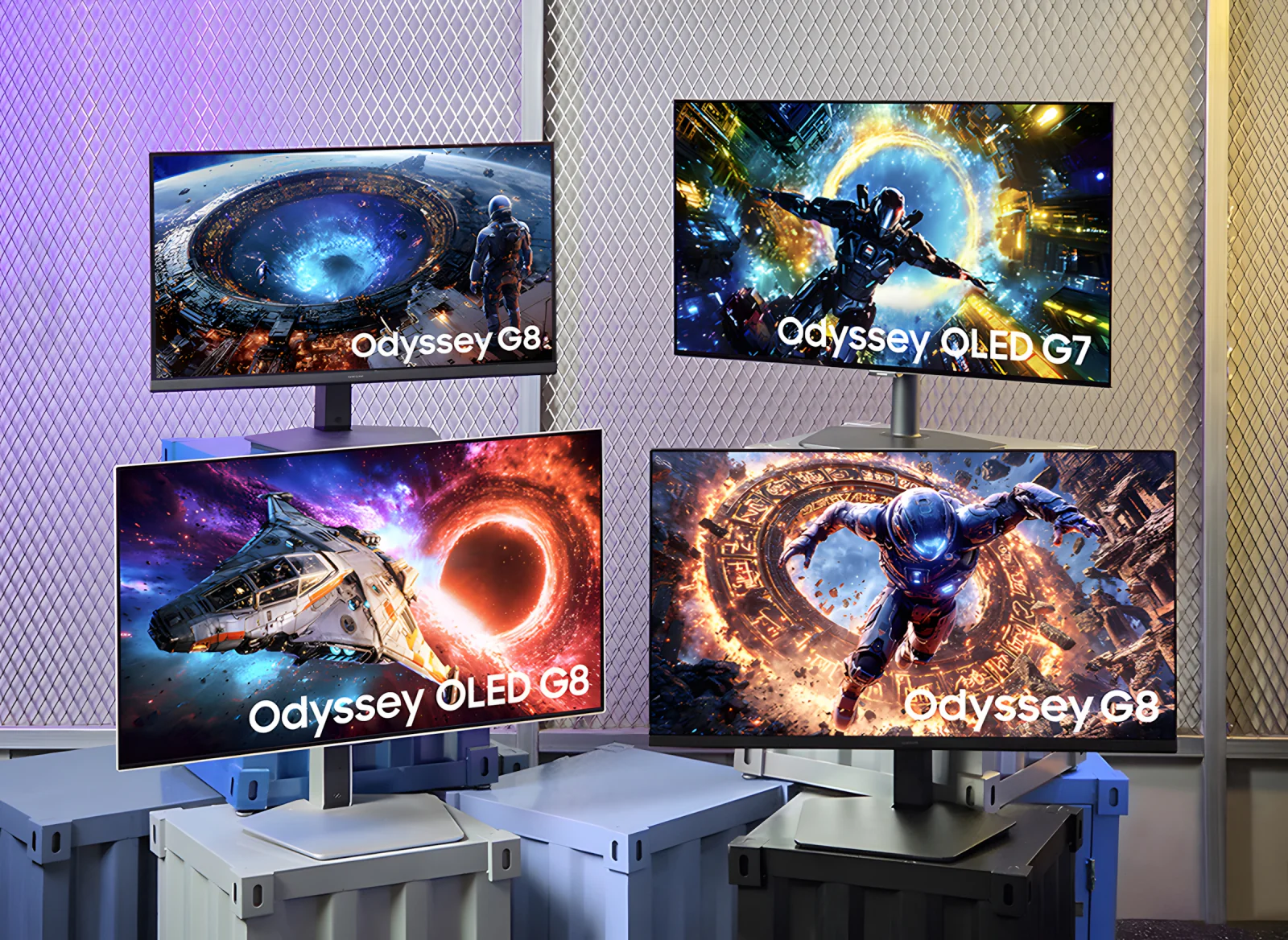 Samsung ra mắt thế hệ màn hình Odyssey và ViewFinity mới