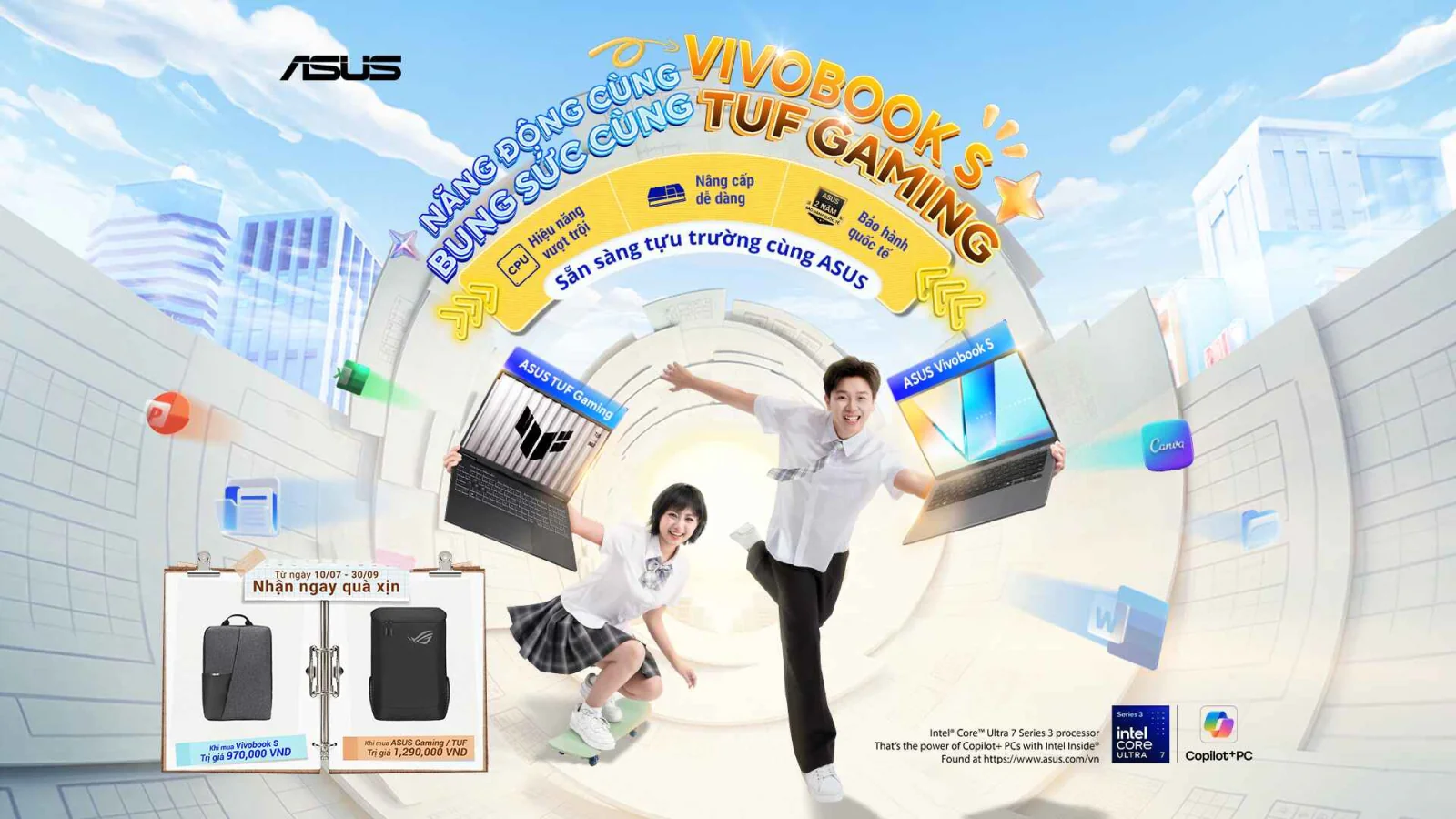 ASUS đẩy mạnh trải nghiệm mua sắm và hậu mãi mùa tựu trường