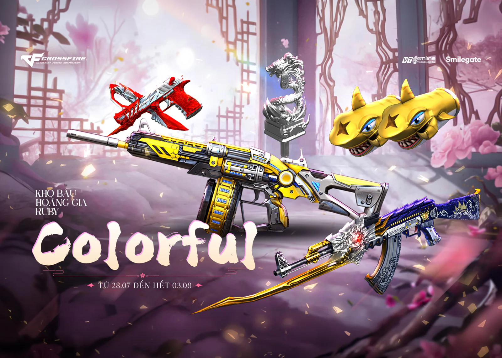 Đột Kích mang sắc màu đến với game thủ qua Kho Báu Hoàng Gia Ruby Colorful