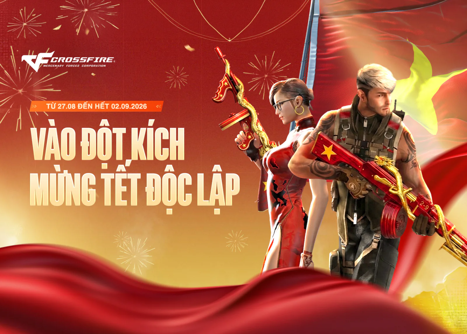Đột Kích tung chuỗi sự kiện mừng Quốc Khánh 2/9