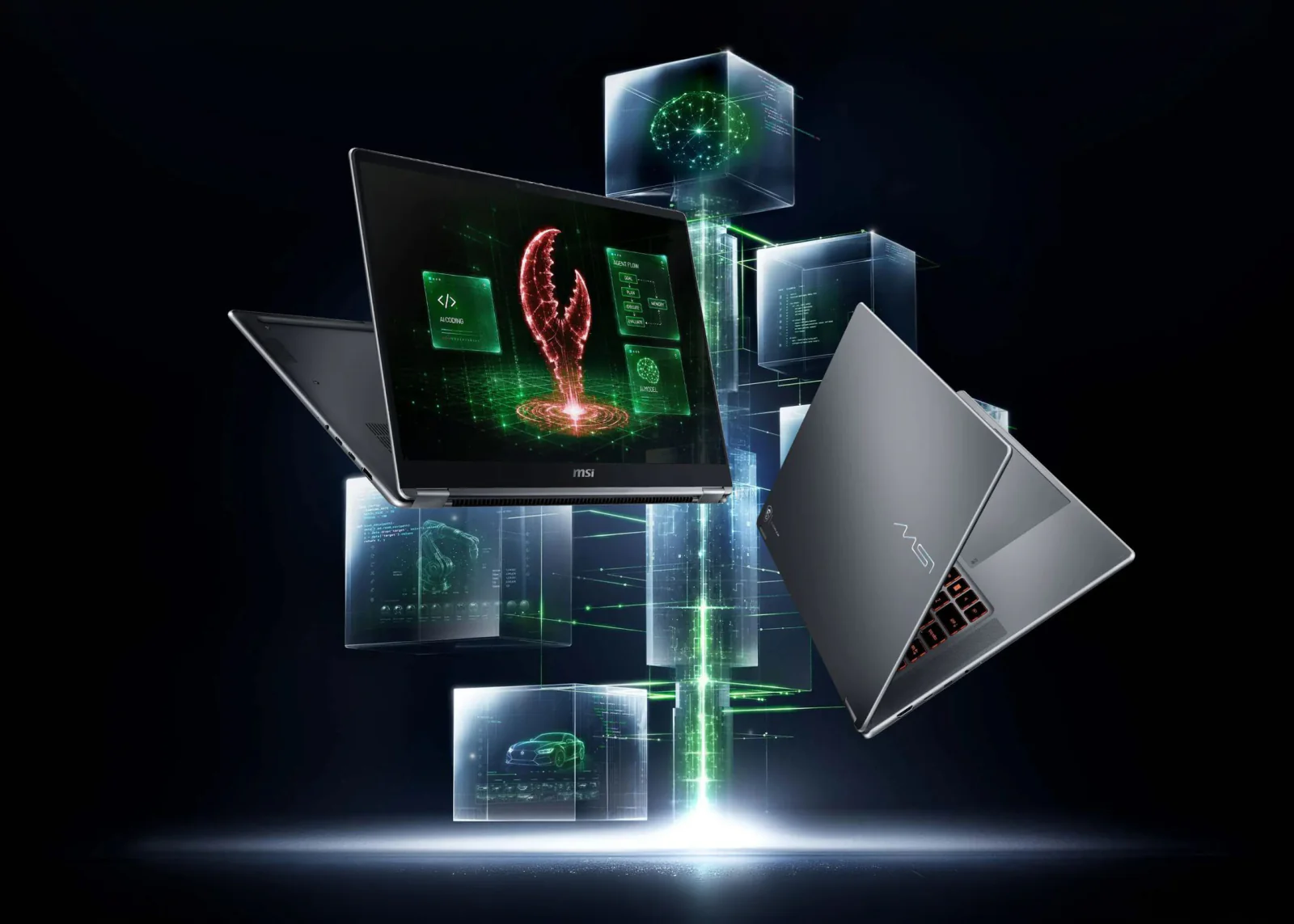 MSI ra mắt laptop xoay gập Prestige N16 Flip AI+